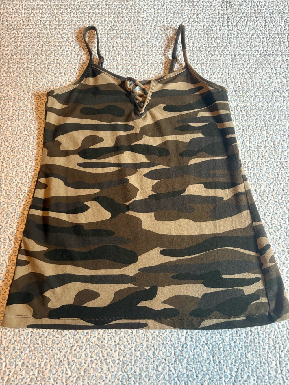 Torrid Camo Tank Top Spaghetti Straps